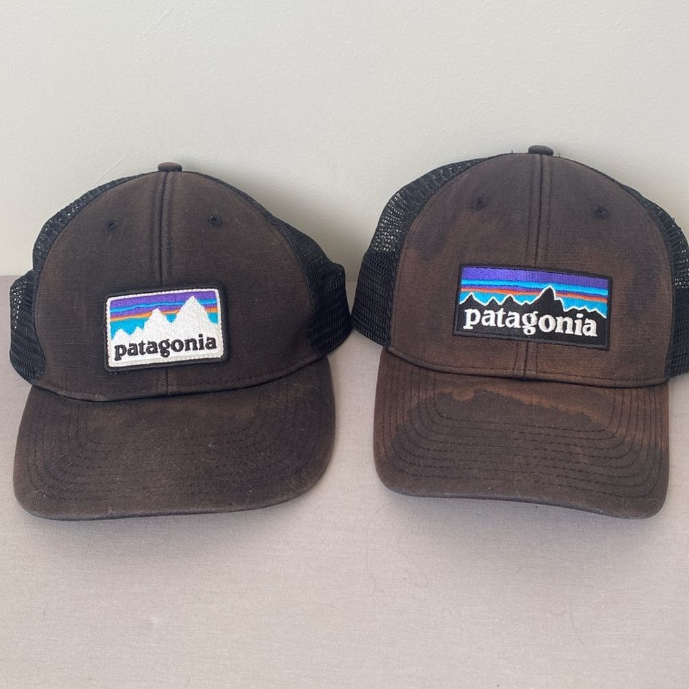 SALE Patagonia 2 for 1 price P-6 logo Sun Faded trucker hat adjustable mesh
